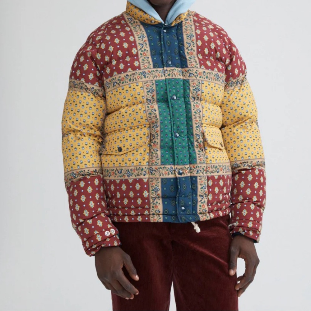 Noah Nyc Multicolor Patchwork Puffer Jacket - image 1